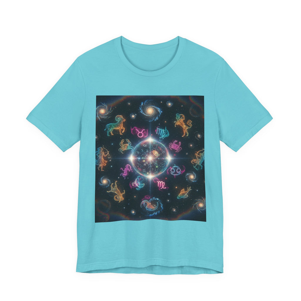 Unisex Zodiac Sign Short Sleeve Tee