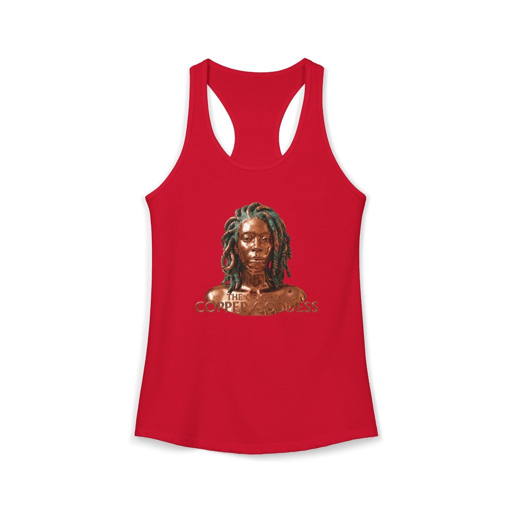 Copper Goddess Racerback Tank Top