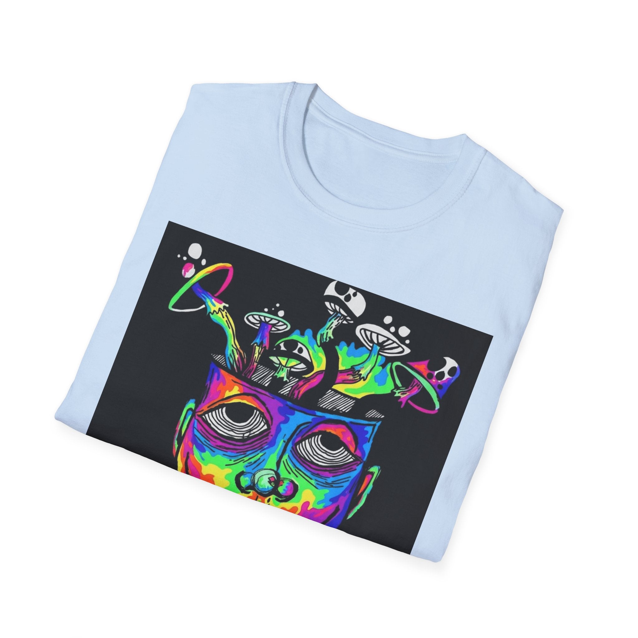 Psychedelic Portrait T-Shirt trippy world
