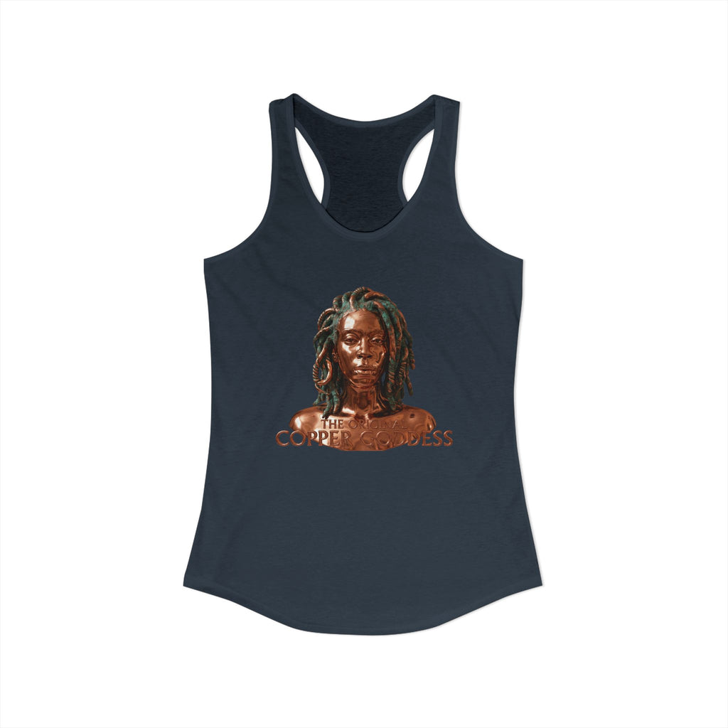 Copper Goddess Racerback Tank Top