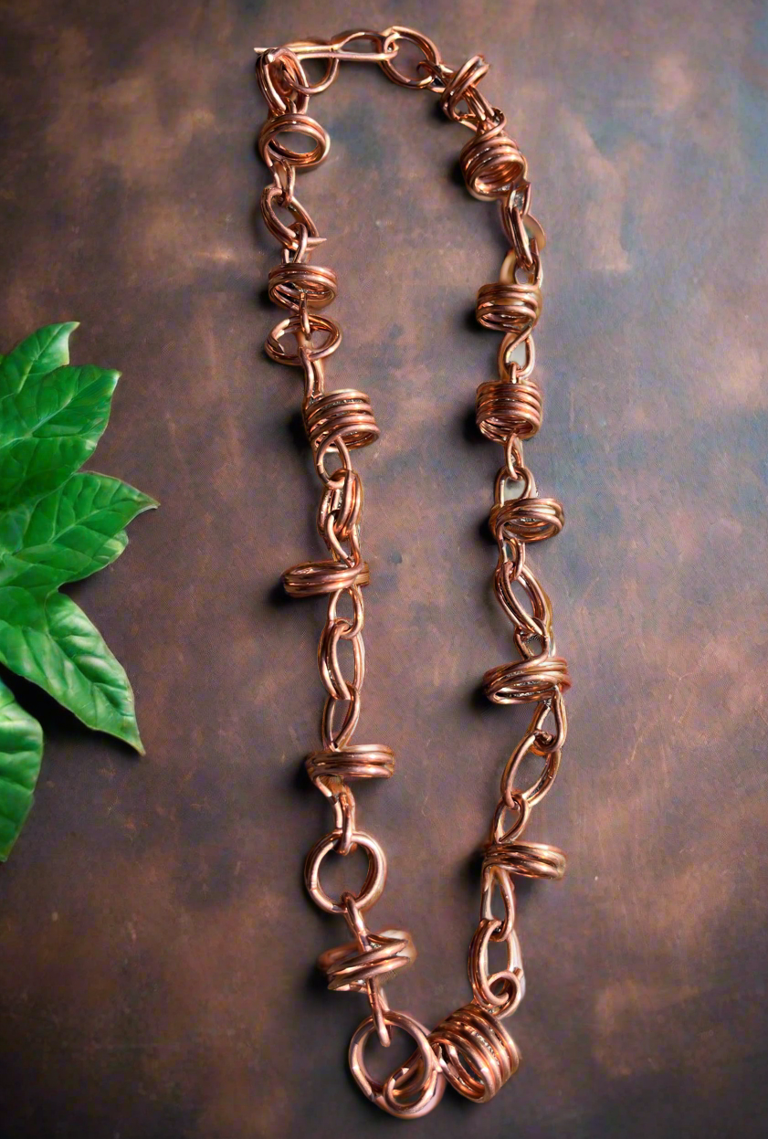 iamevibez Pure Copper Chunky Link Chain