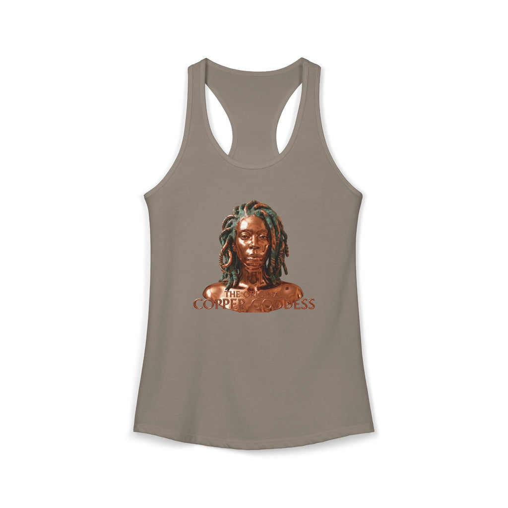 Copper Goddess Racerback Tank Top