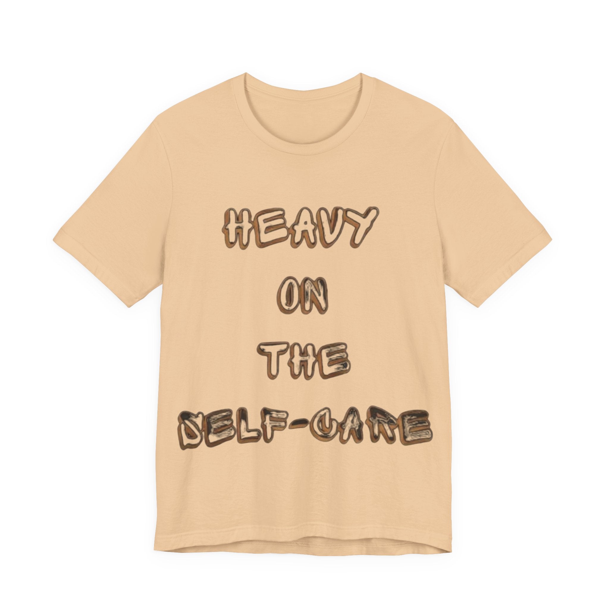 "Heavy on the Self-Care" - Self-Care T-Shirt, Gift for Wellness Advocates, Positive Vibes Tee, Every Day Wear, [...]
