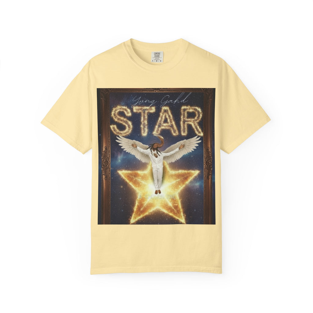 Star Angel Graphic T-Shirt — 'Star' Illustration Tee