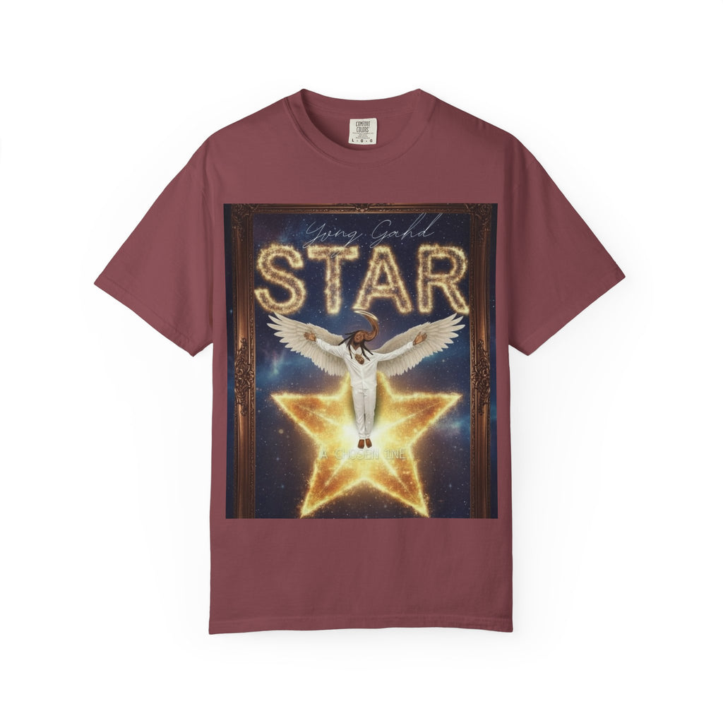 Star Angel Graphic T-Shirt — 'Star' Illustration Tee