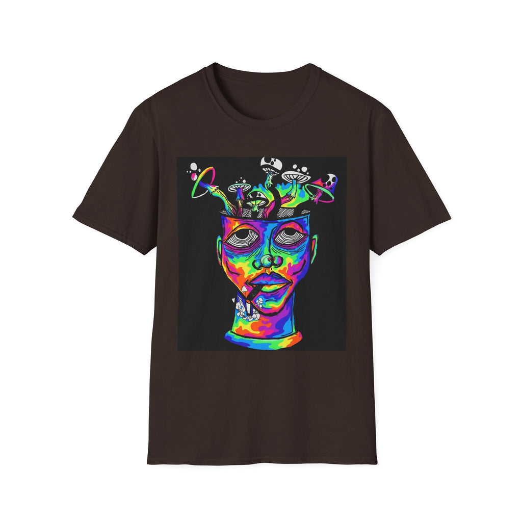 Psychedelic Portrait T-Shirt trippy world
