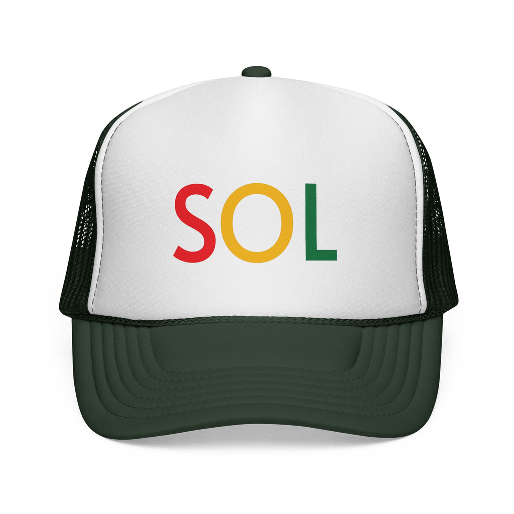WKE WRLD Sol Trucker Cap (Small Print)