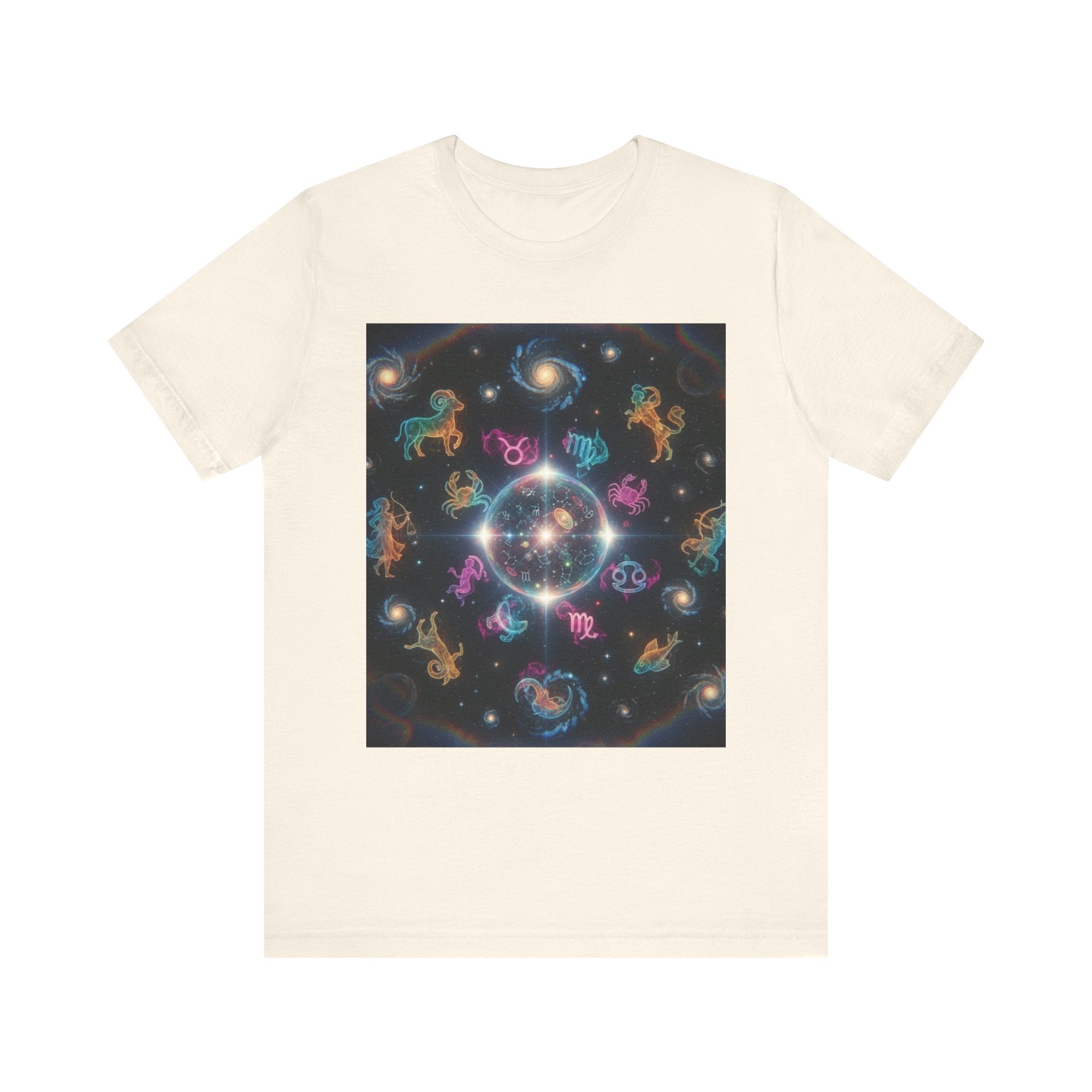 Unisex Zodiac Sign Short Sleeve Tee