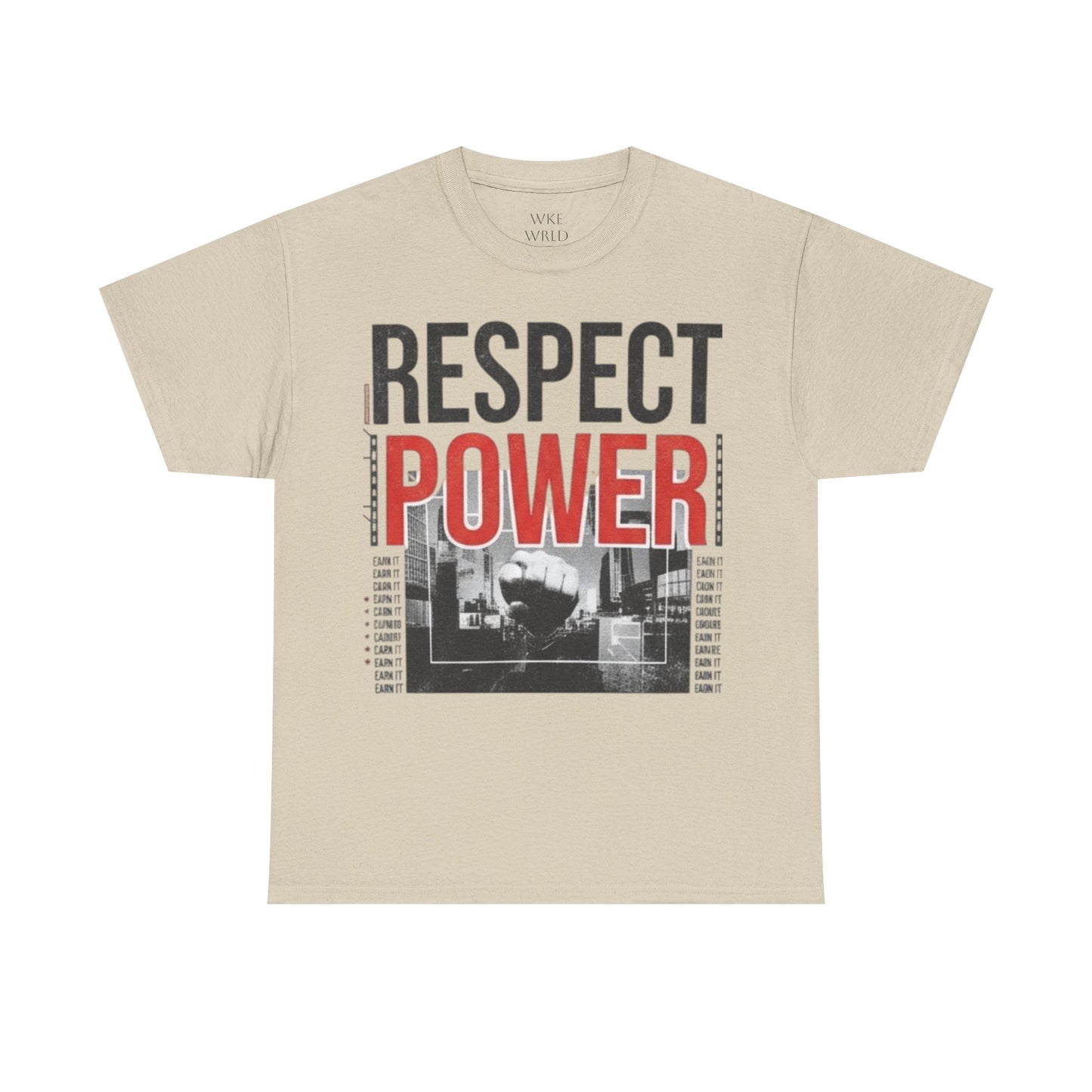 Respect Power Unisex Heavy Cotton Tee