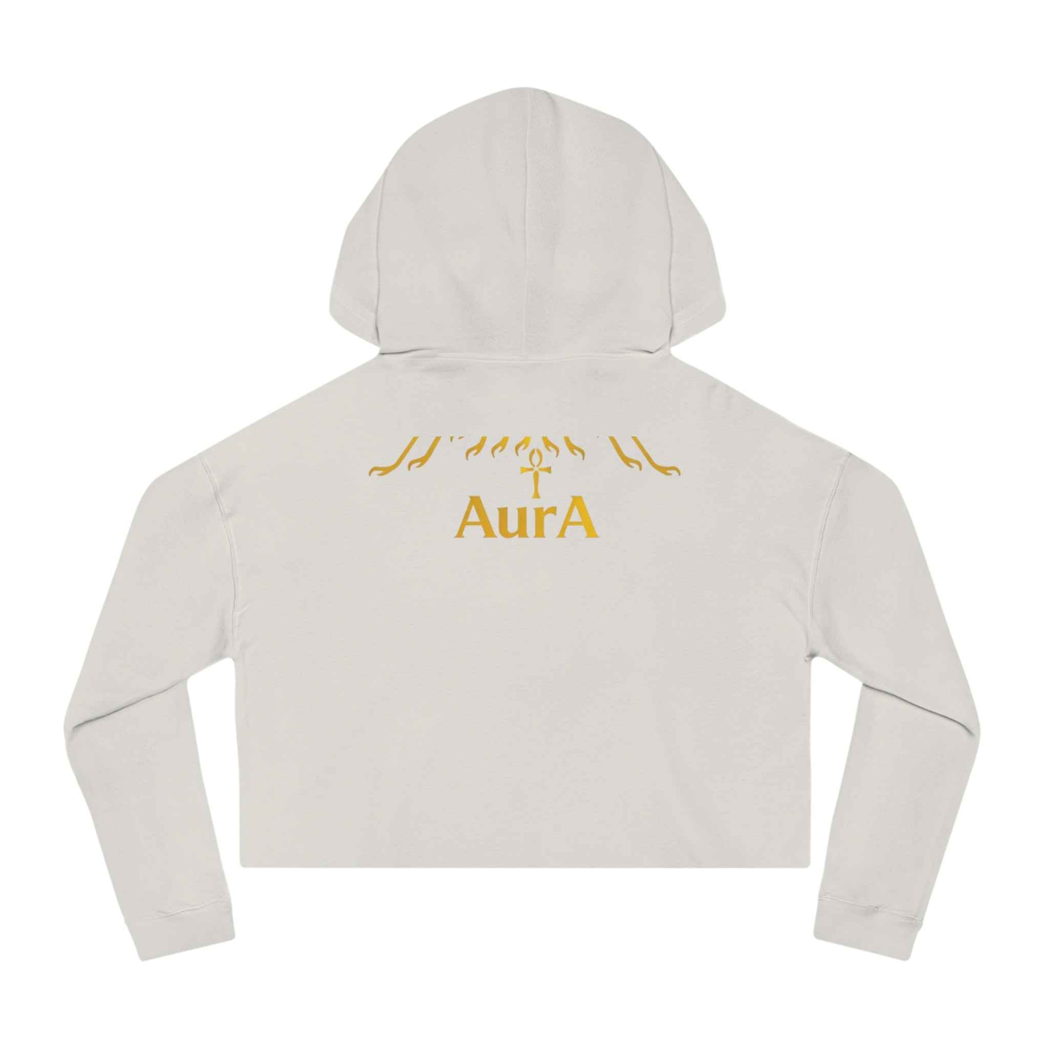 Gold Sunburst "AurA" Spiritual Graphic