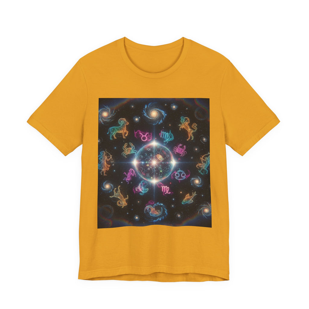 Unisex Zodiac Sign Short Sleeve Tee