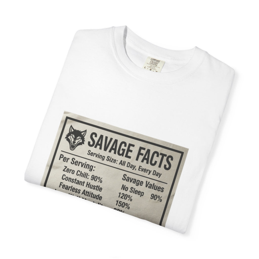 Savage Facts Unisex T-Shirt – Fun Graphic Tee for Casual Wear