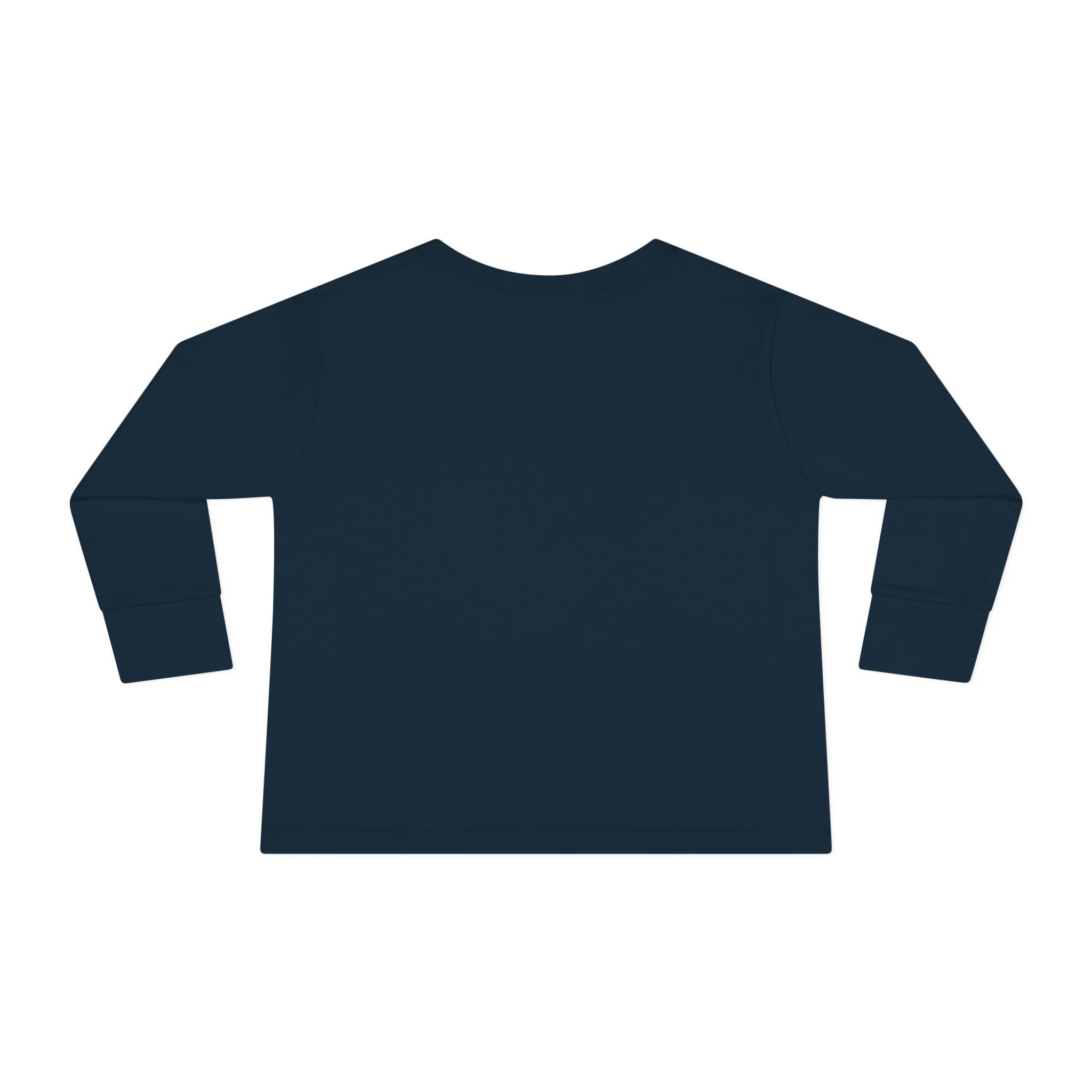 Colorful Elephant Toddler Long Sleeve Tee — Vibrant Safari Animal Shirt for Kids