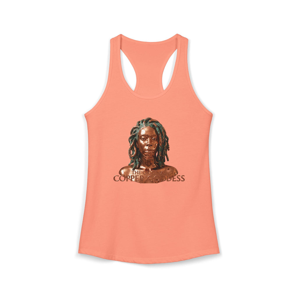 Copper Goddess Racerback Tank Top