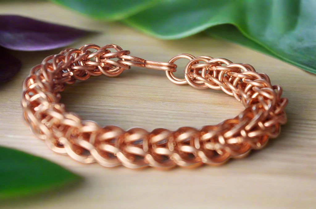 Double Link Custom Wire Wrapped Bracelet