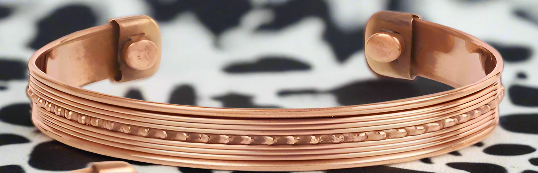 pure Copper Magnetic Cuff Bracelet