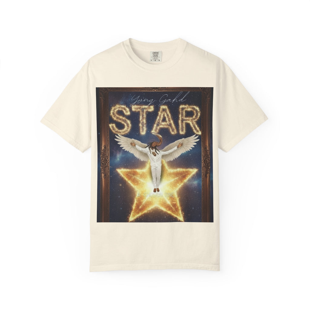 Star Angel Graphic T-Shirt — 'Star' Illustration Tee