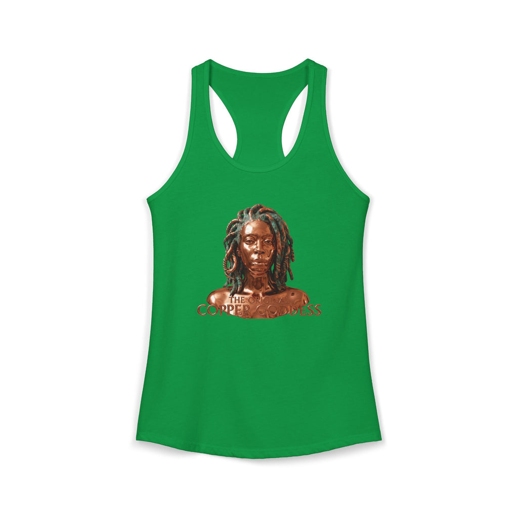 Copper Goddess Racerback Tank Top