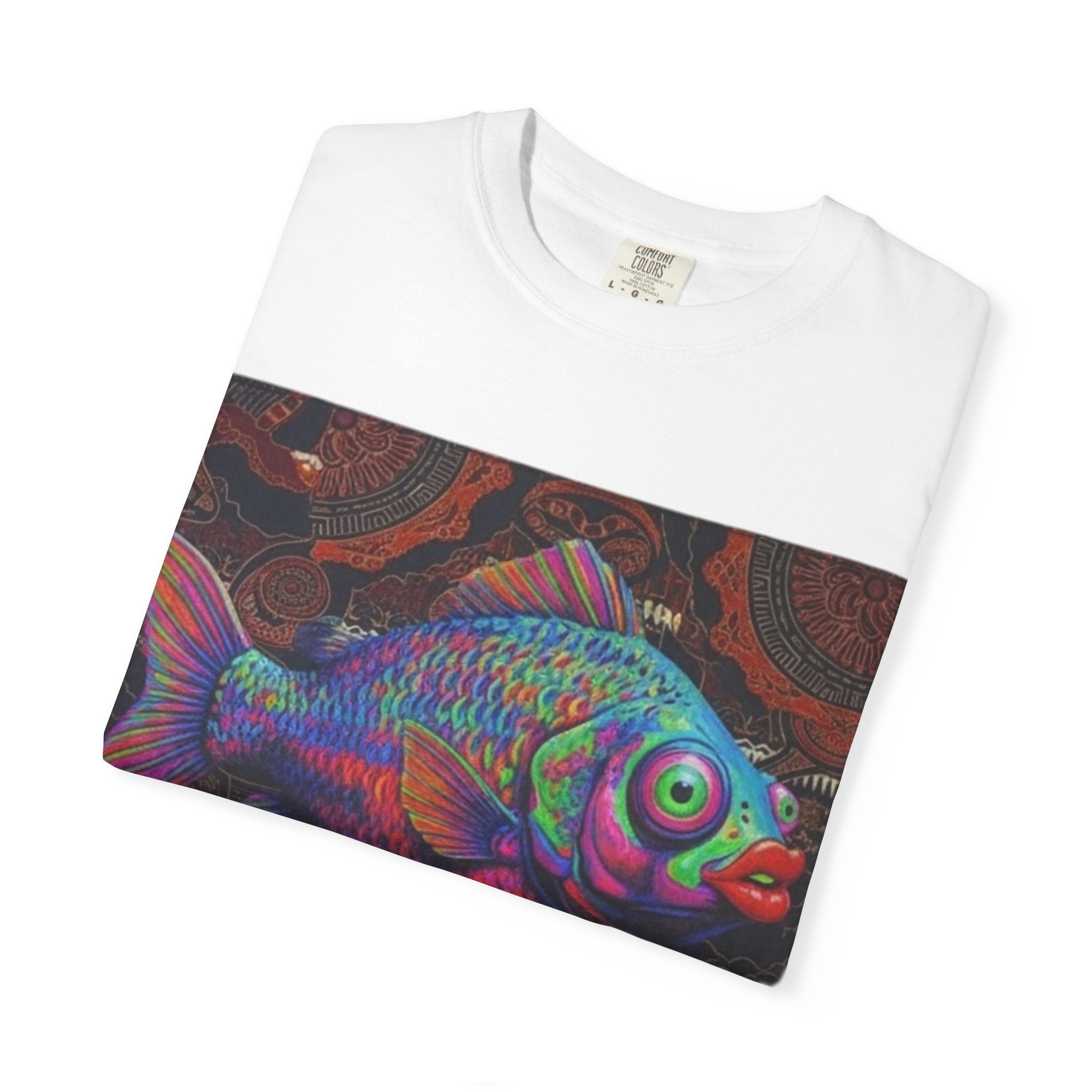 Copy of Copy of Wild Life Chimp Portrait T-Shirt — Colorful Retro Primate Graphic Tee