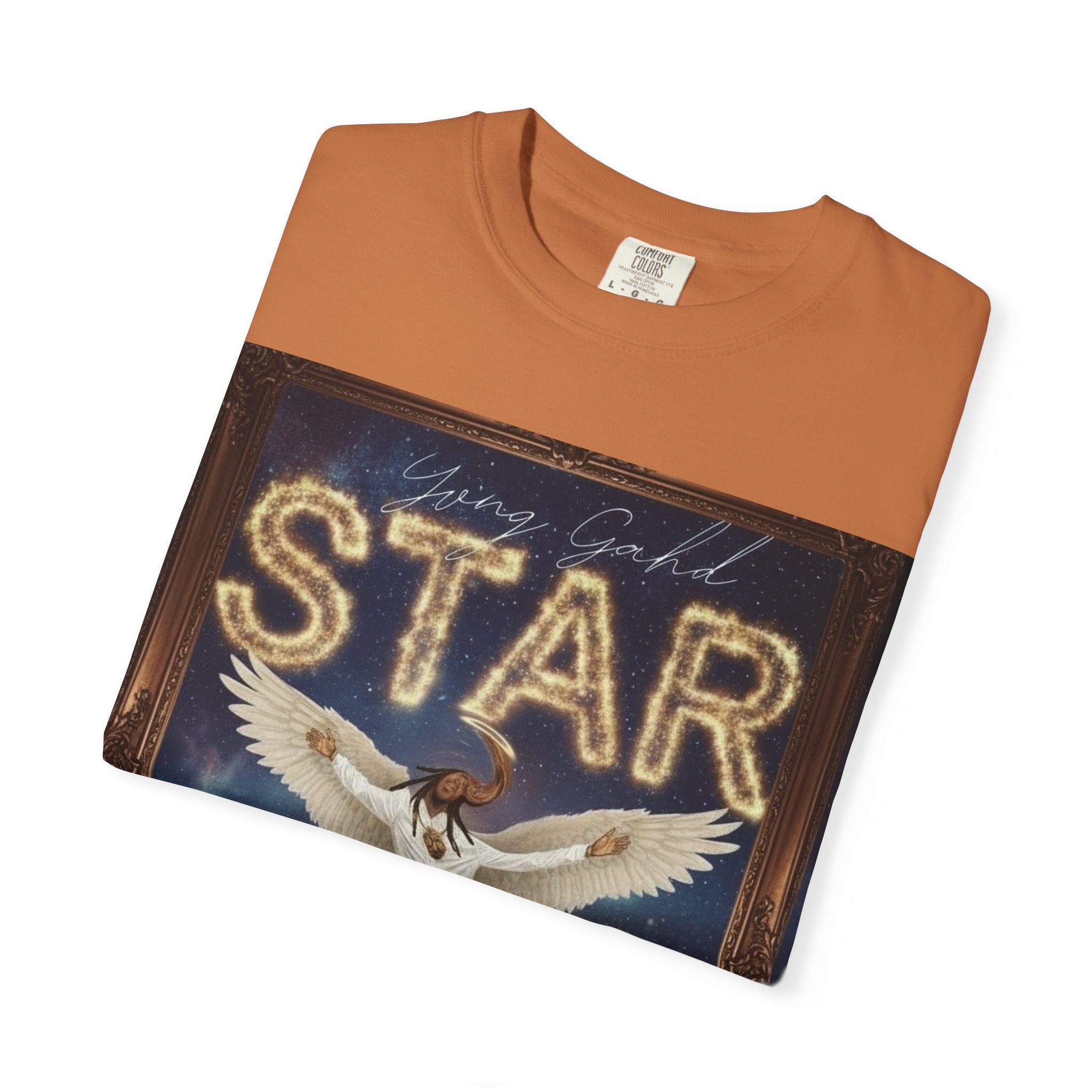 Star Angel Graphic T-Shirt — 'Star' Illustration Tee