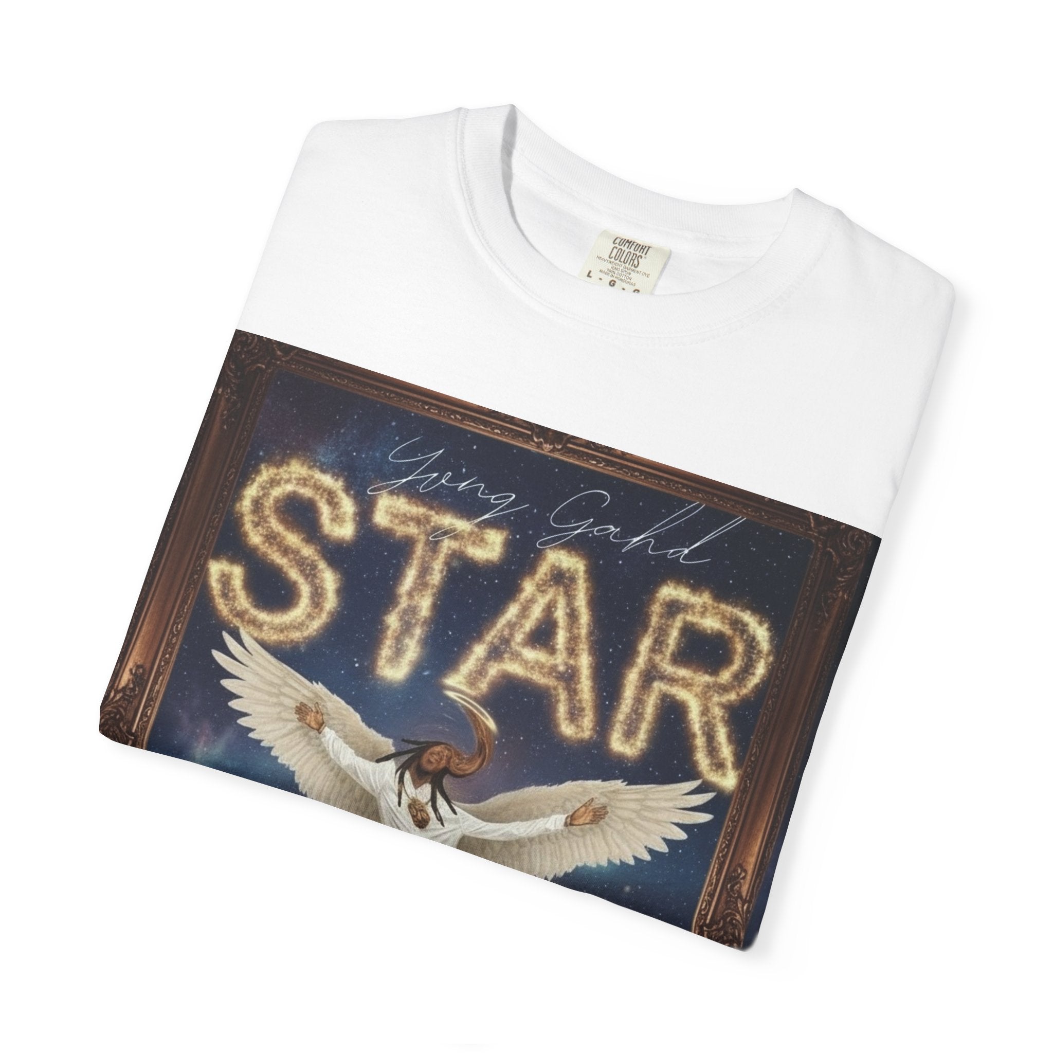 Star Angel Graphic T-Shirt — 'Star' Illustration Tee