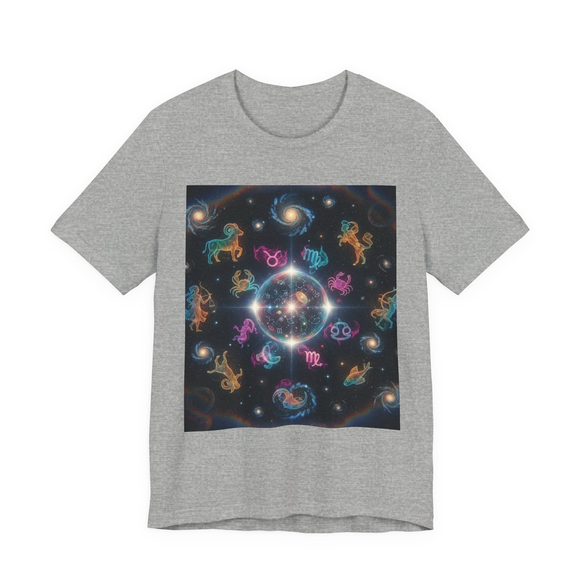 Unisex Zodiac Sign Short Sleeve Tee