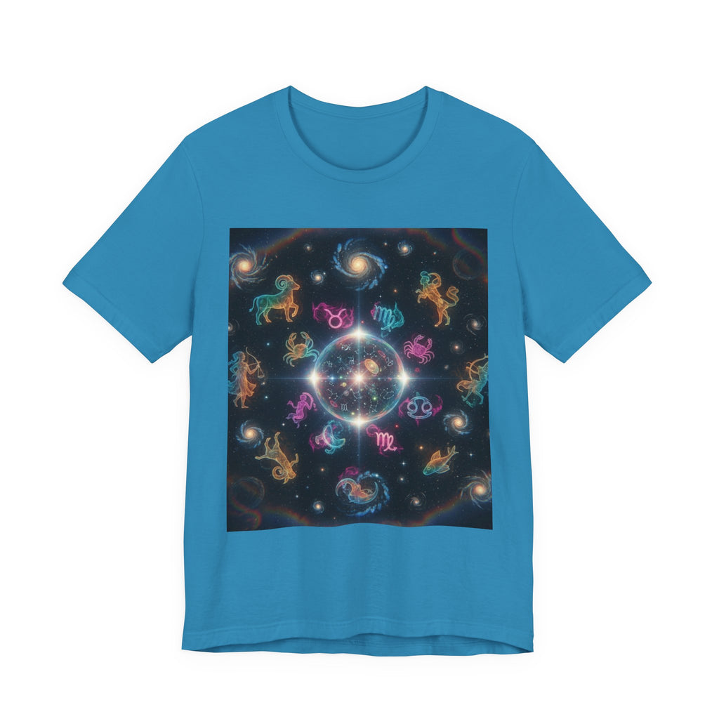 Unisex Zodiac Sign Short Sleeve Tee