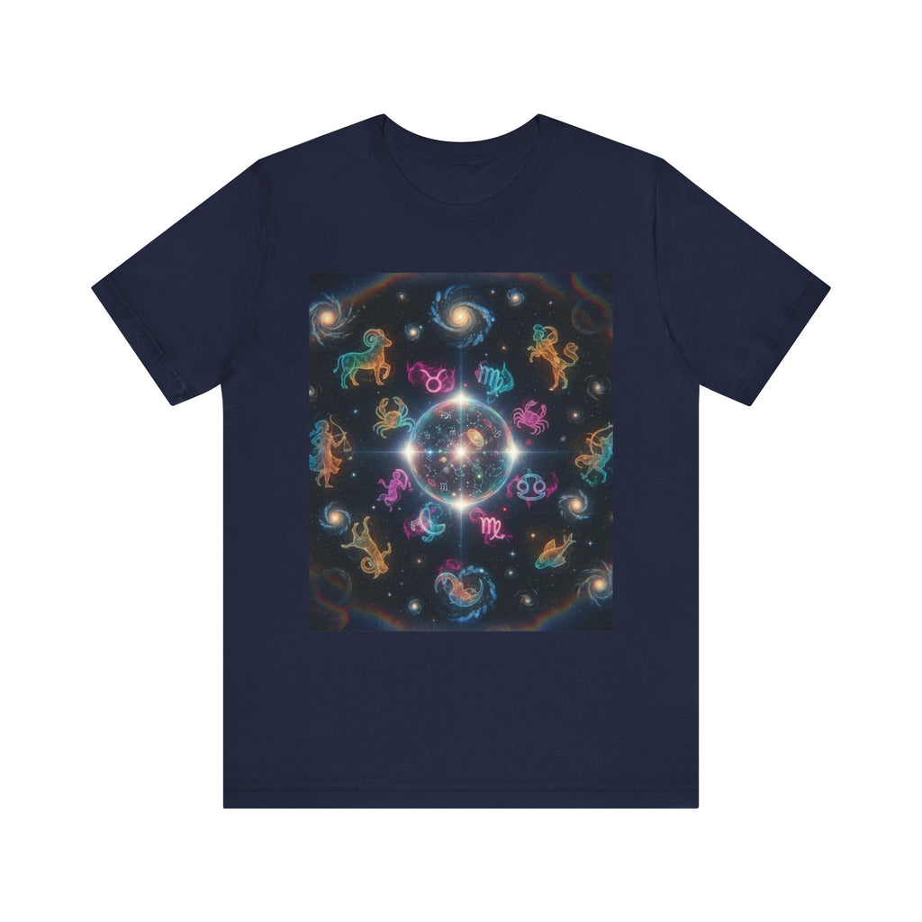Unisex Zodiac Sign Short Sleeve Tee