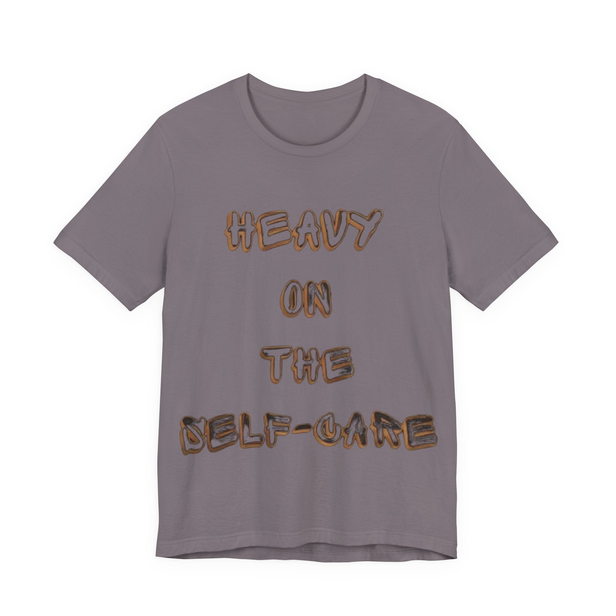 "Heavy on the Self-Care" - Self-Care T-Shirt, Gift for Wellness Advocates, Positive Vibes Tee, Every Day Wear, [...]