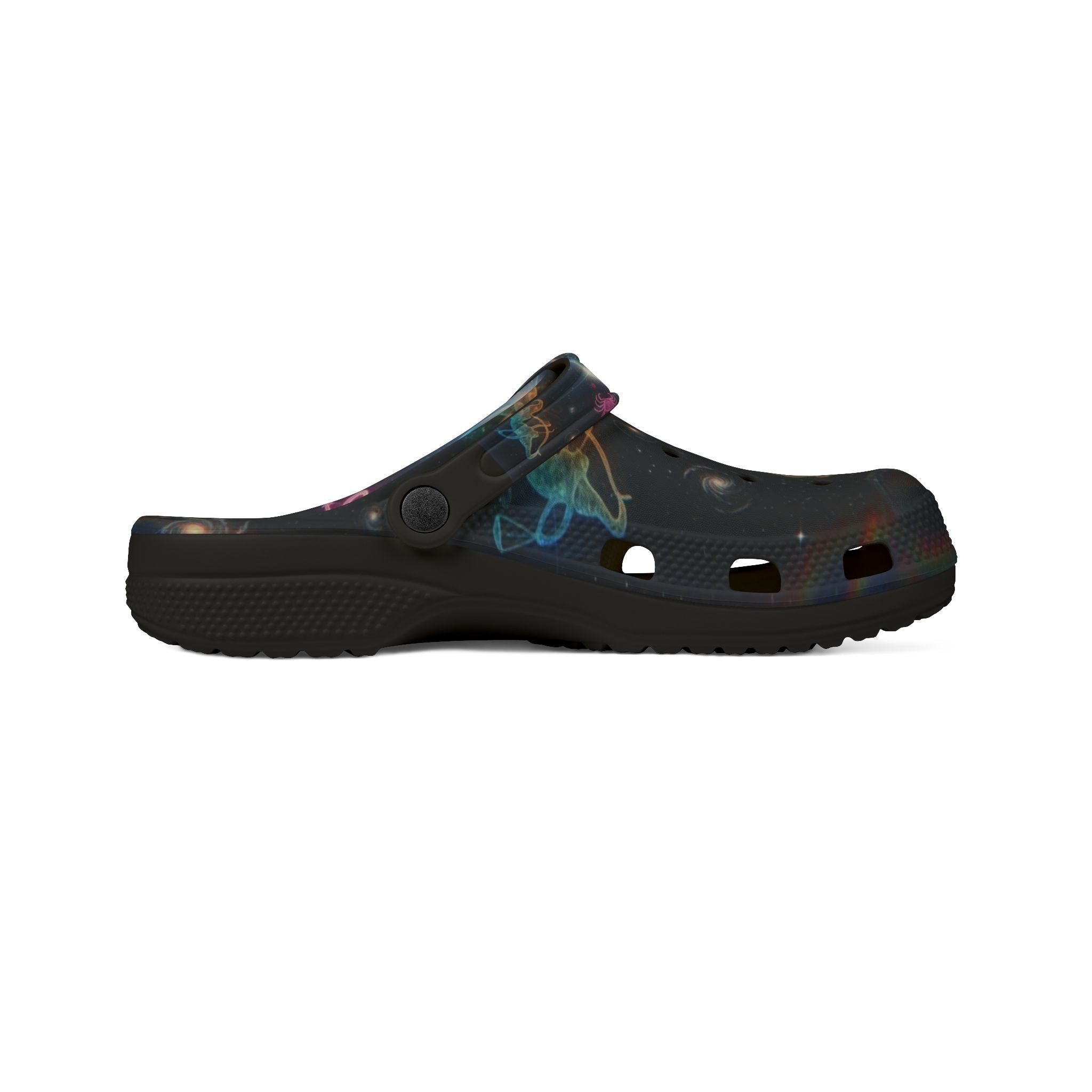 WKE WRLD Galaxy Dance EVA Foam Shoes, Comfortable Casual Footwear for Outdoor, Festivals, Everyday Wear, Unique Gift Idea