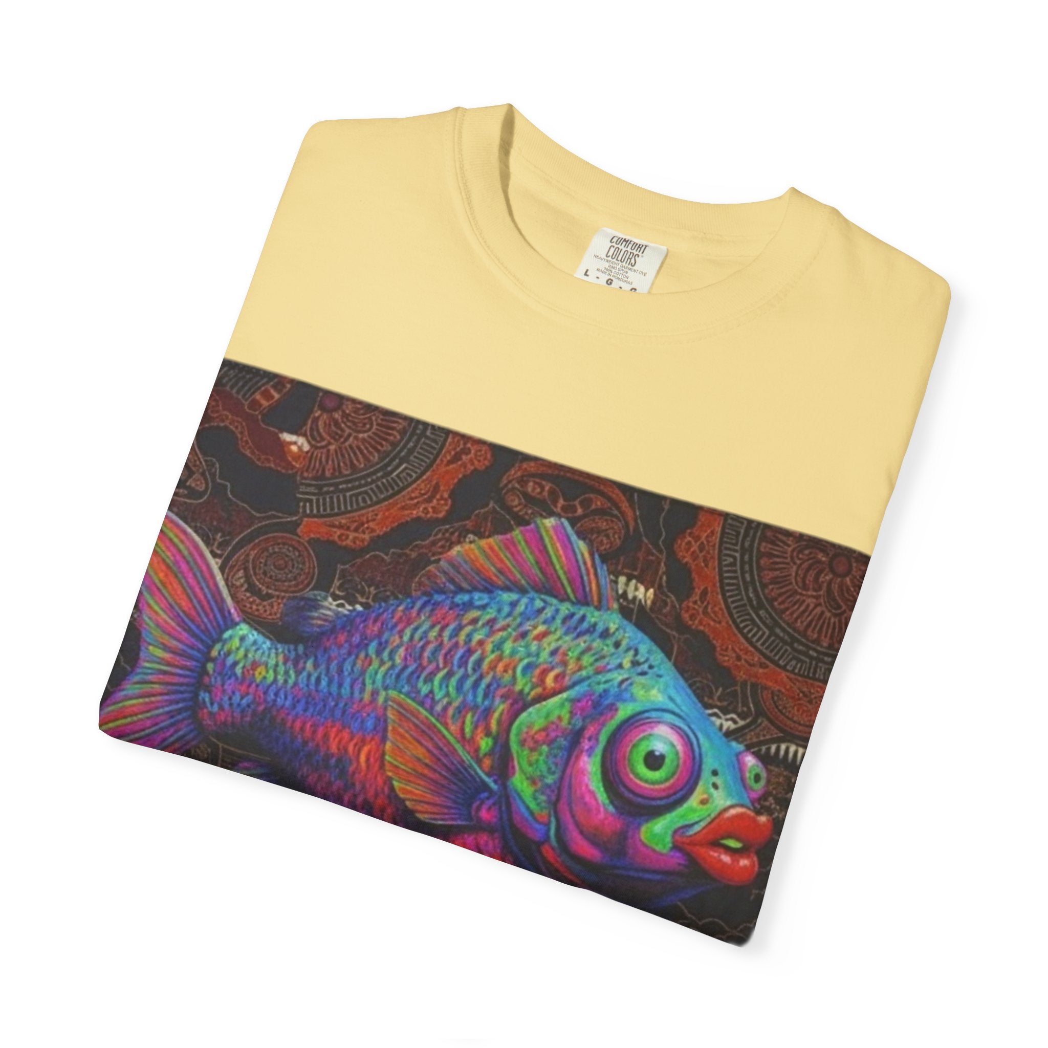 Copy of Copy of Wild Life Chimp Portrait T-Shirt — Colorful Retro Primate Graphic Tee