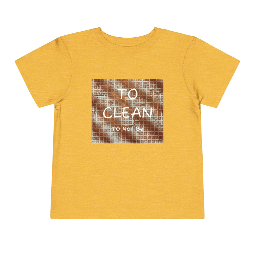 To Clean Toddler Tee