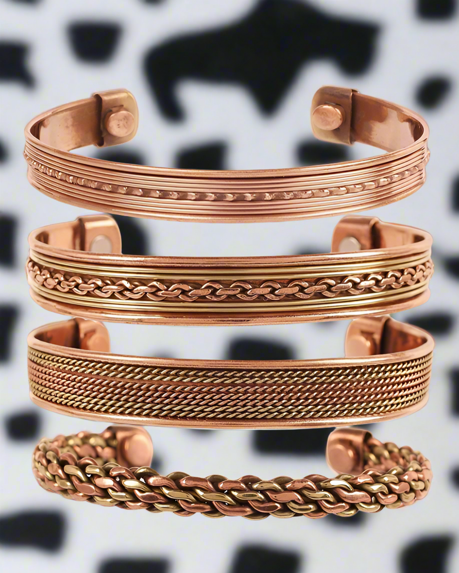 pure Copper Magnetic Cuff Bracelet