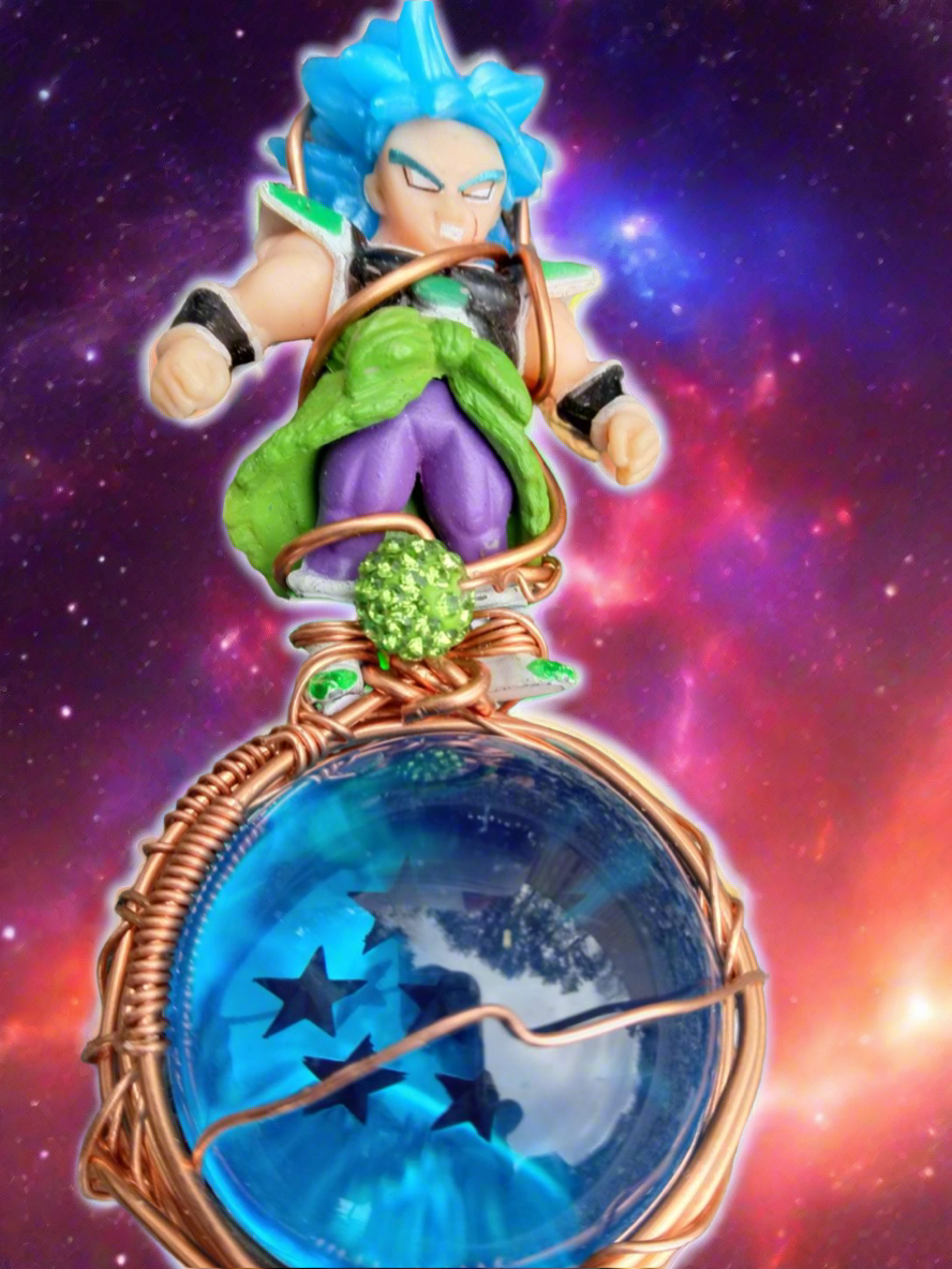 Custom .999 Copper Custom  Broly Necklace