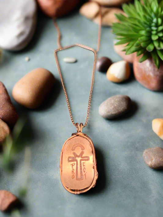 Pure Copper Protection Necklace