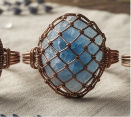 iamevibez Wire Wrapped Rare Specimen Bracelet