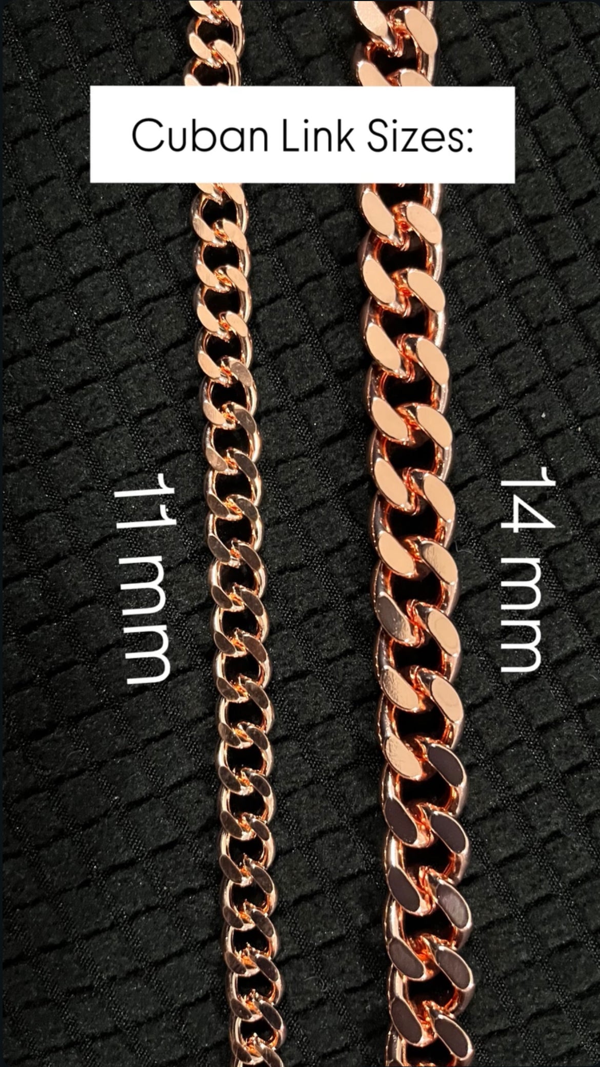 Pure Handcrafted Heavy .999 Copper Cuban Link