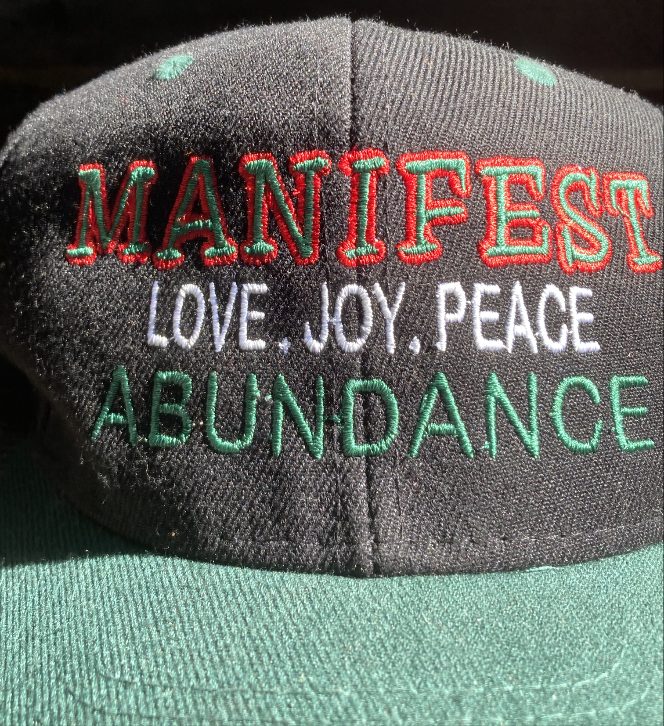 Yvng Gahd inspired Manifest Abundance Hat