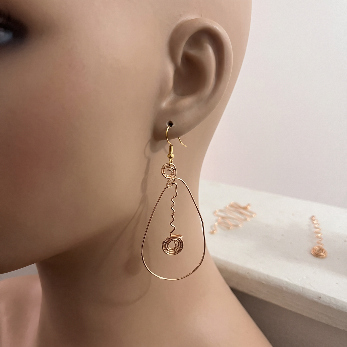 Wire Wrapped Earrings #2