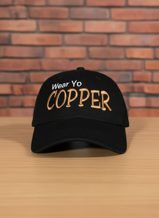 Yvng Gahd inspired Wear Yo Copper Strap back Dad/Mom Hat