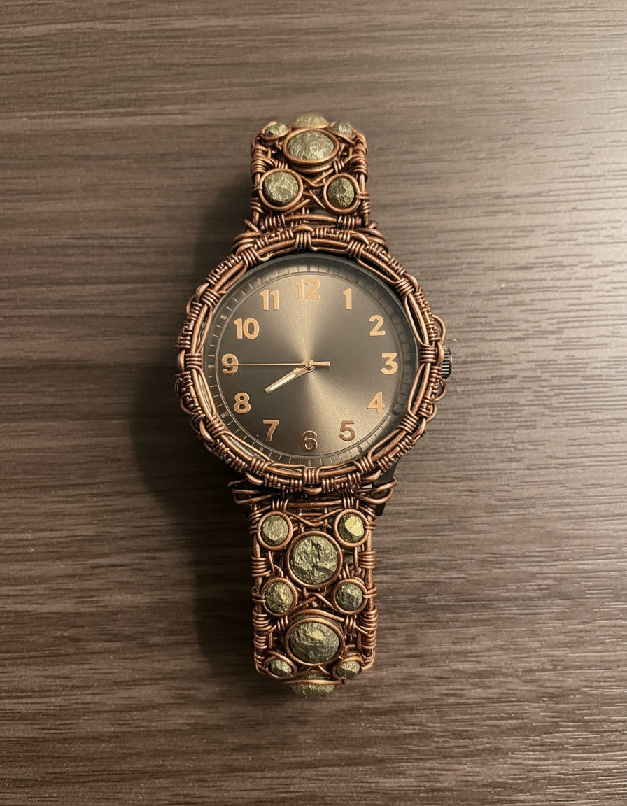 Custom Pyrite Watch Design #2