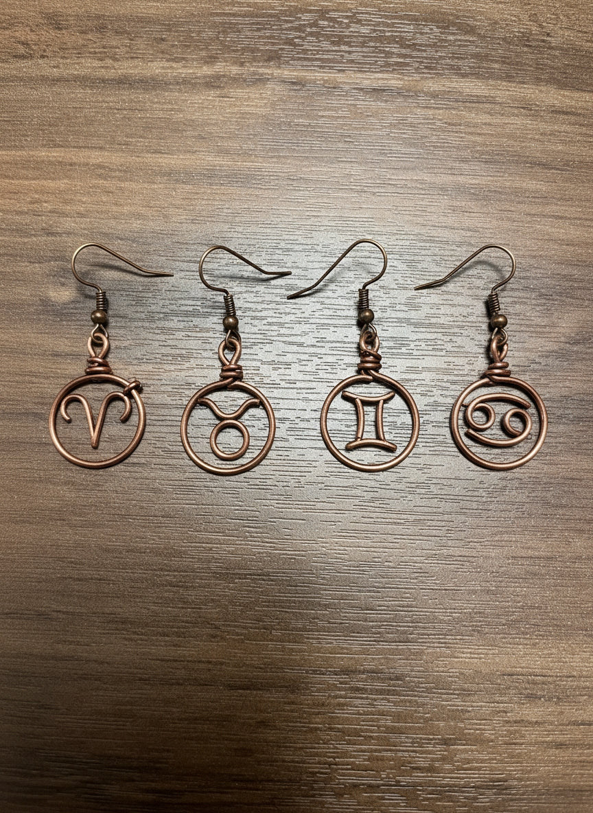 Zodiac Small Hoop Earring