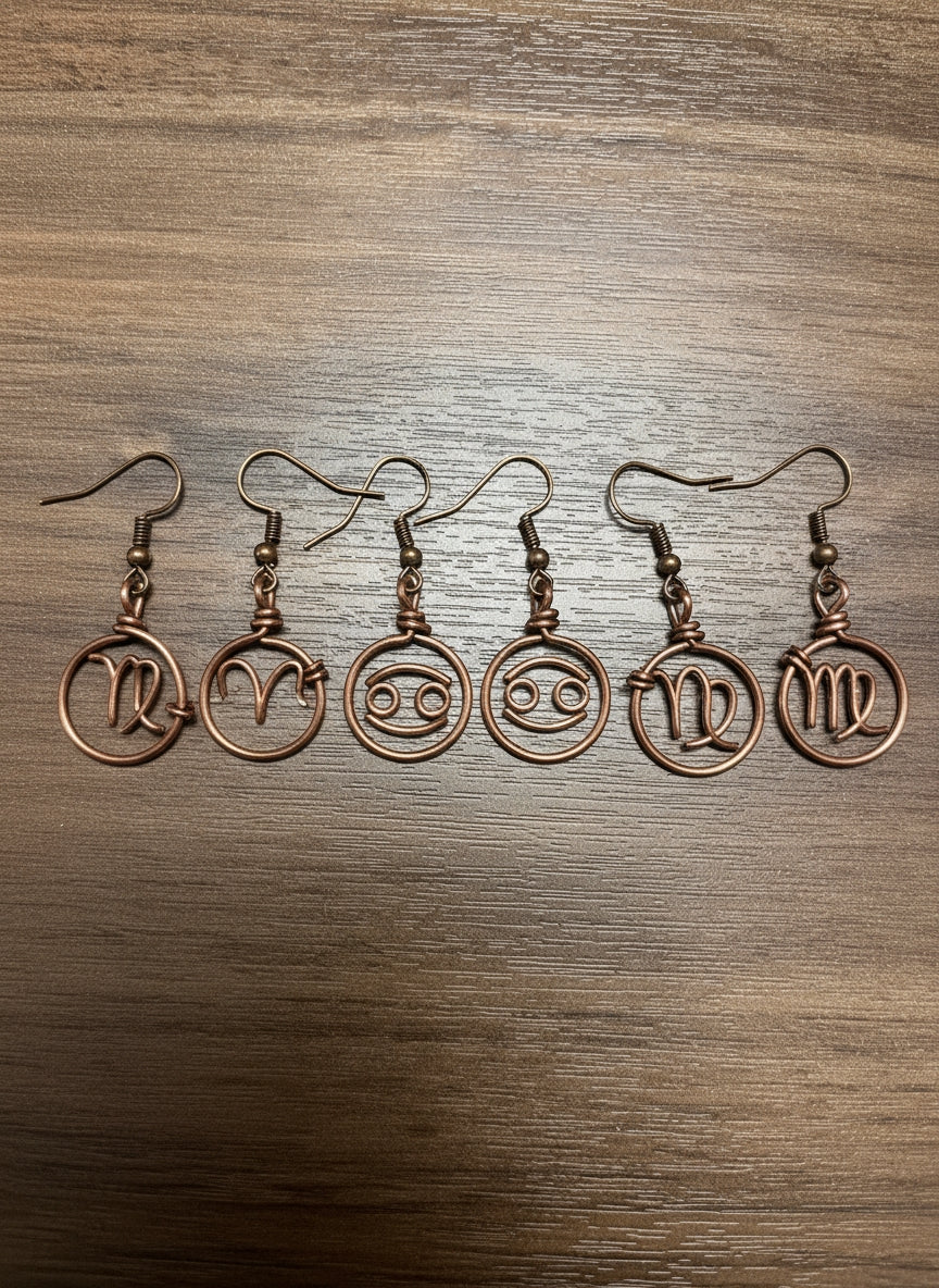 Zodiac Small Hoop Earring