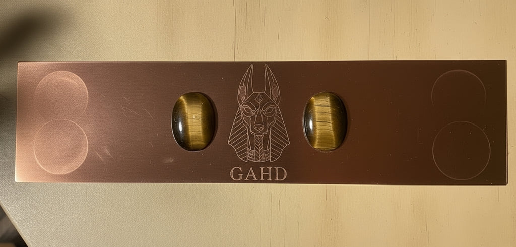 Thick Pure Copper Tattooed Copper Arm Cuff