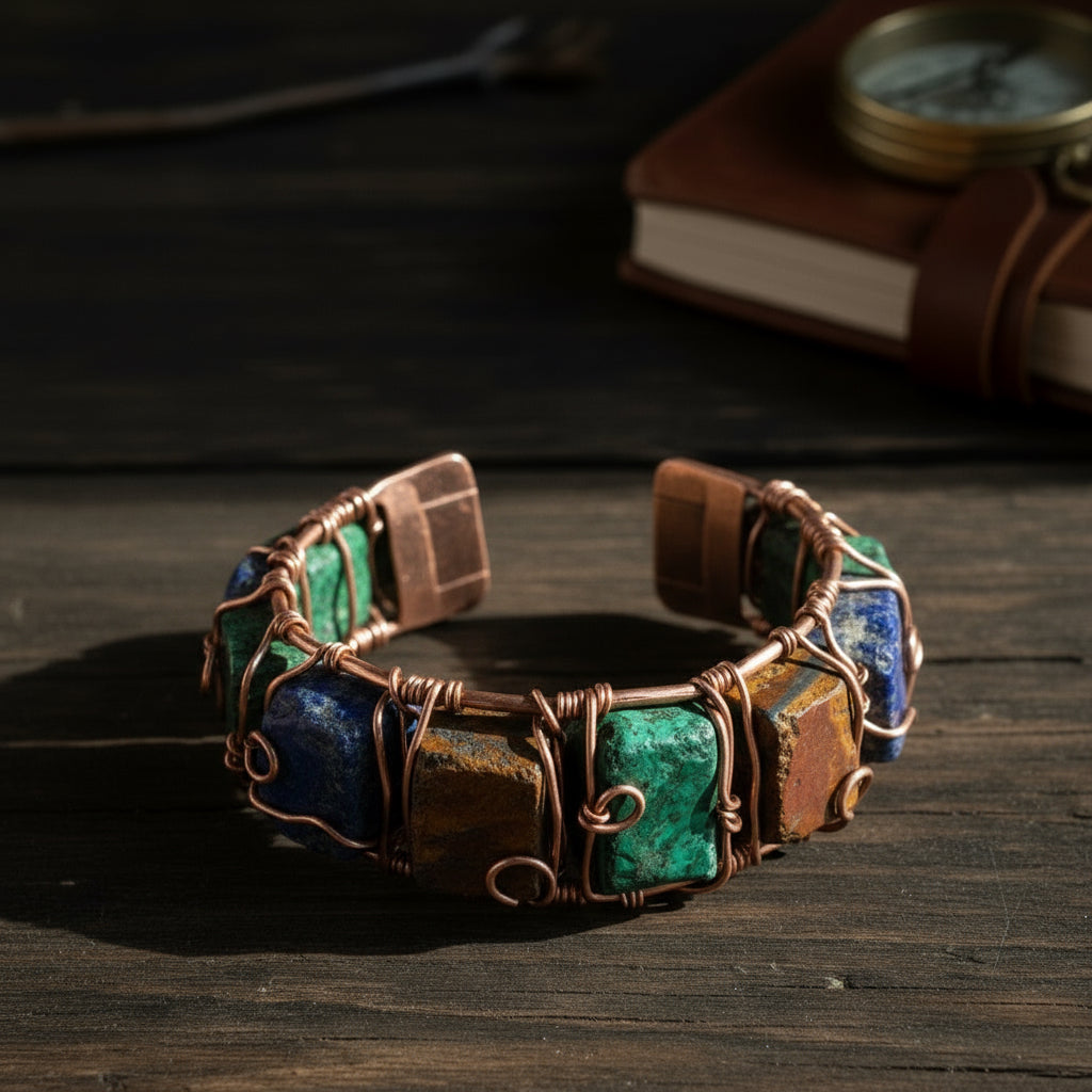 Wire Wrapped Medicine Bracelet