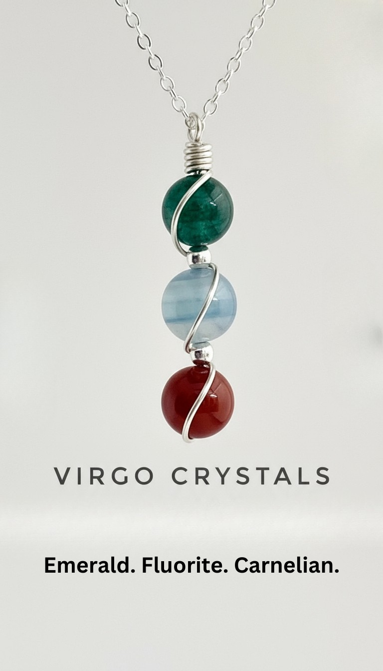 Sterling Silver Wire Wrapped Zodiac Stone Assistance Necklace