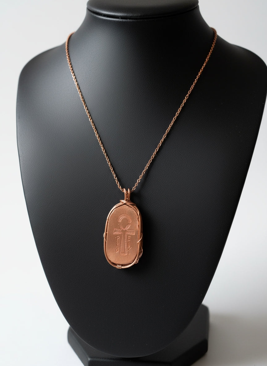 Pure Copper Protection Necklace