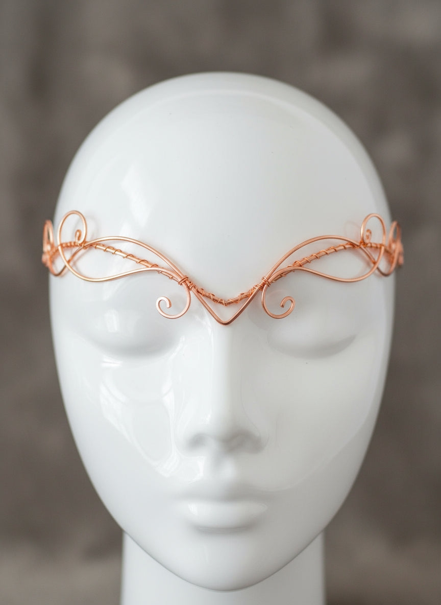 Custom Wire Wrapped .999 Copper Crown