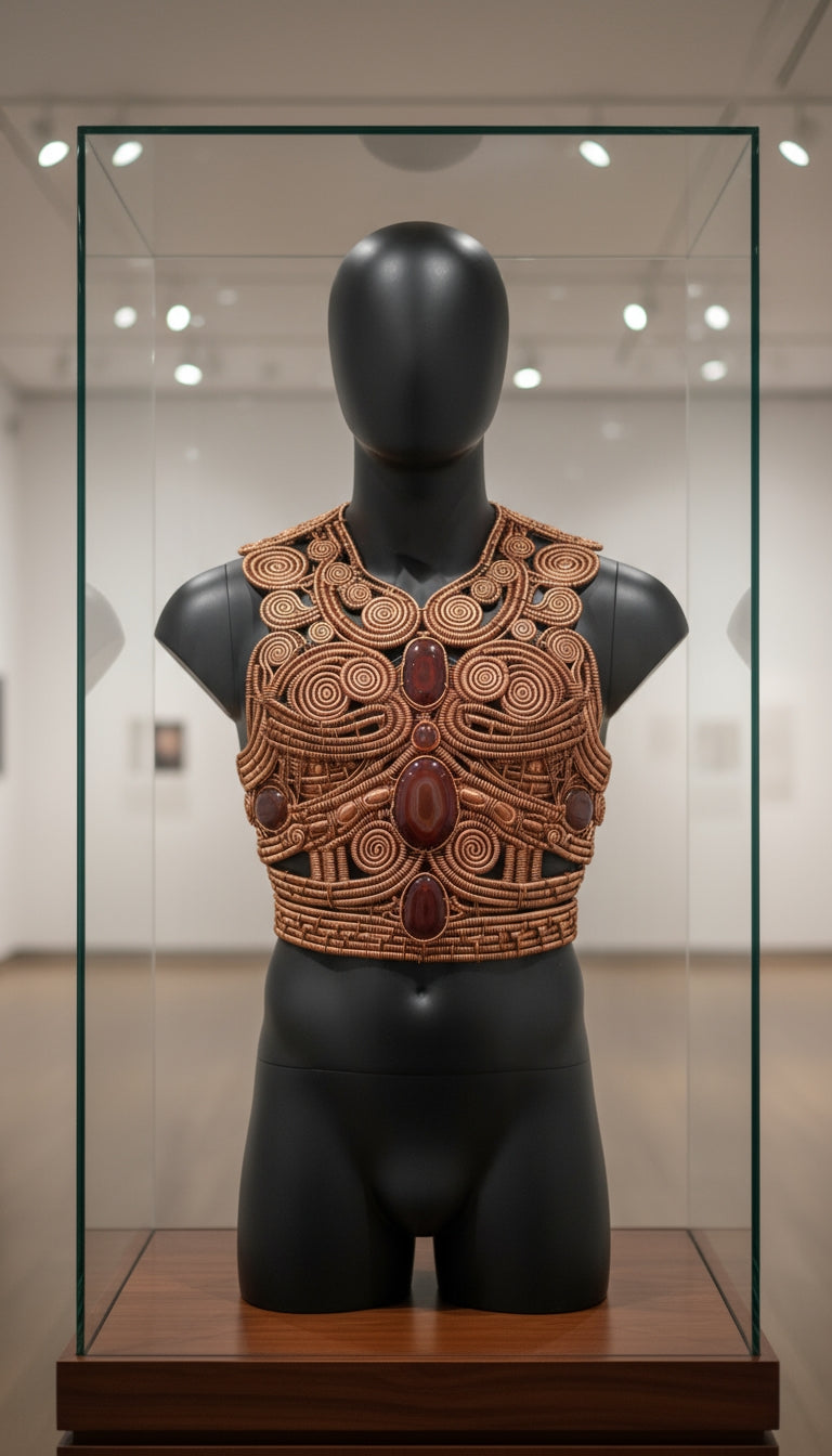 iamevibez Custom Wire Wrapped Chest Plate