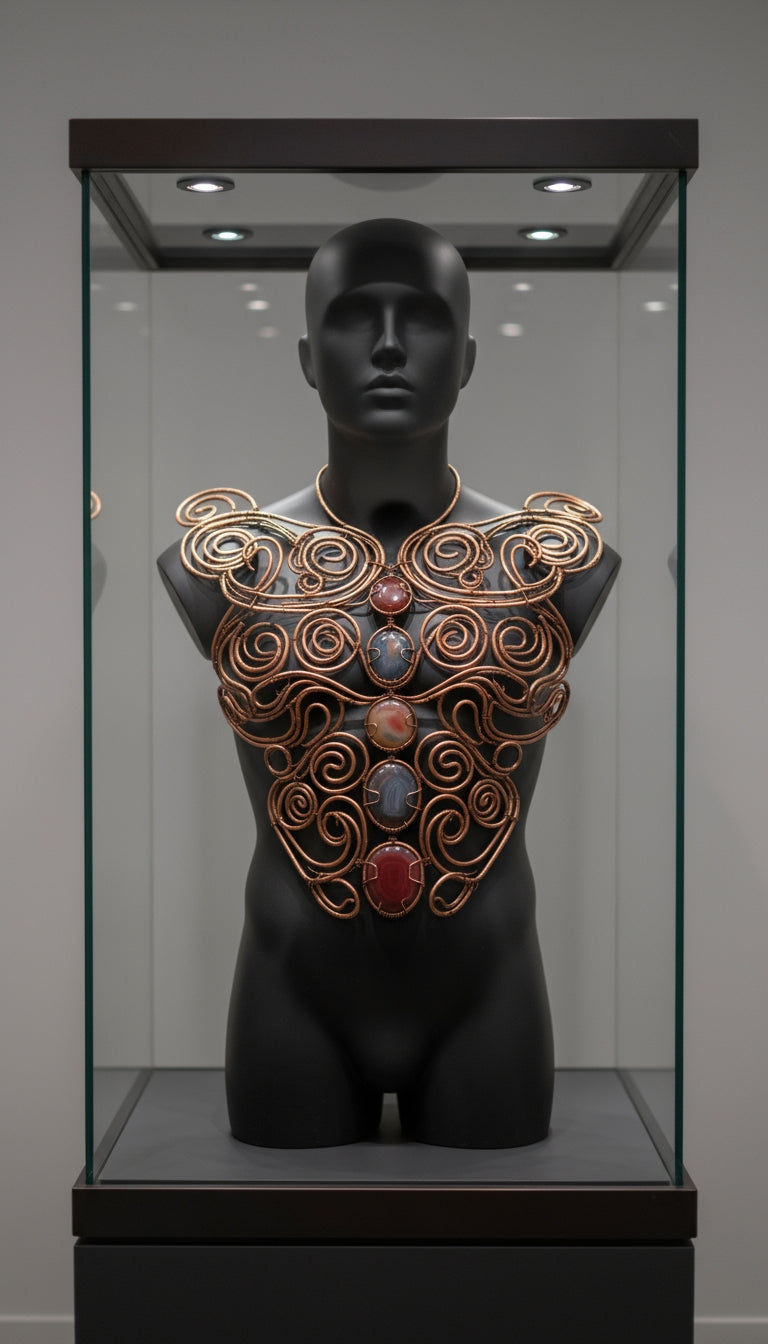 iamevibez Custom Wire Wrapped Chest Plate